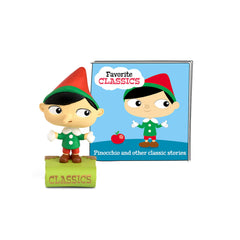 Tonies Pinocchio figurine close-up for engaging storytelling sessions.