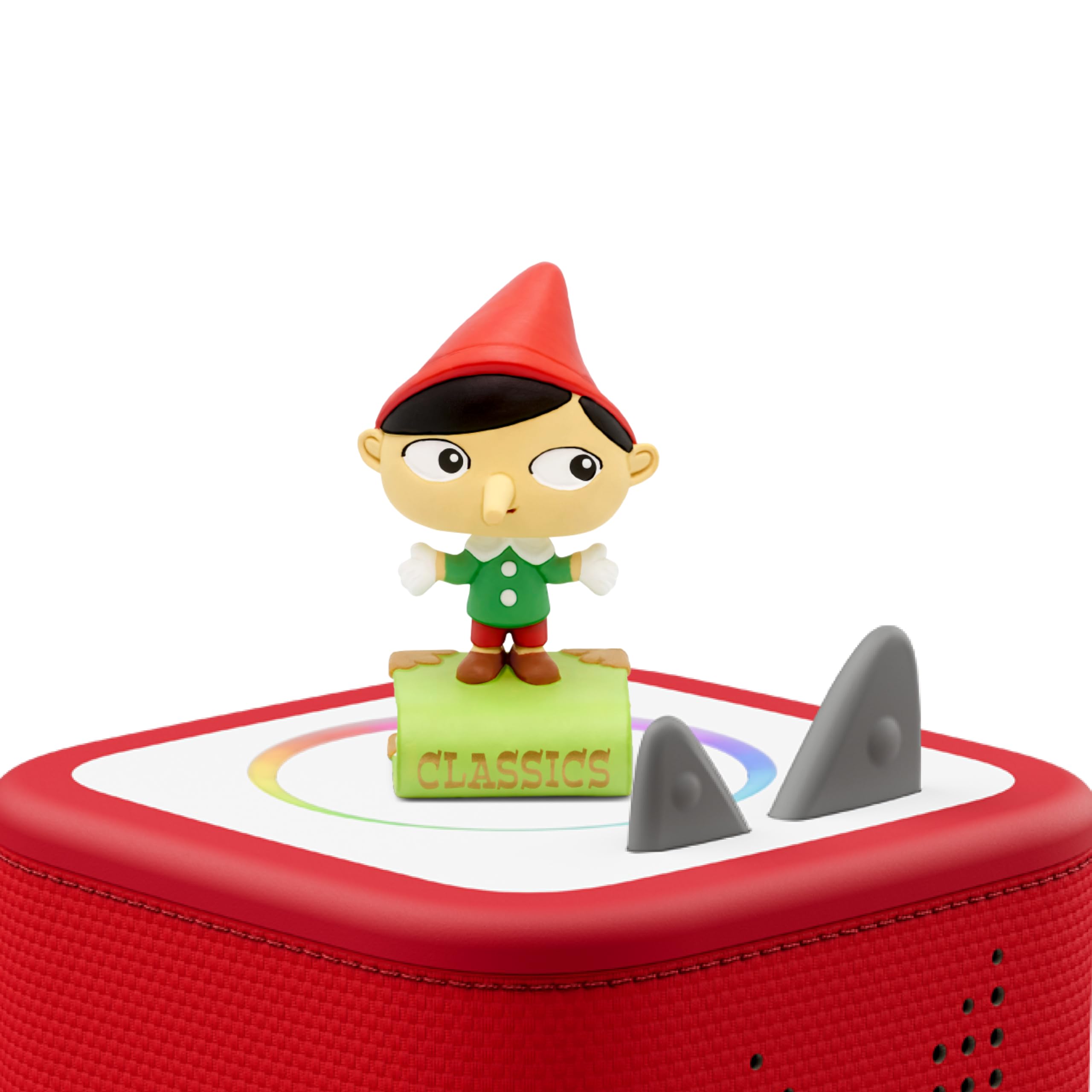 Tonies Pinocchio story card visual for easy bedtime storytelling.