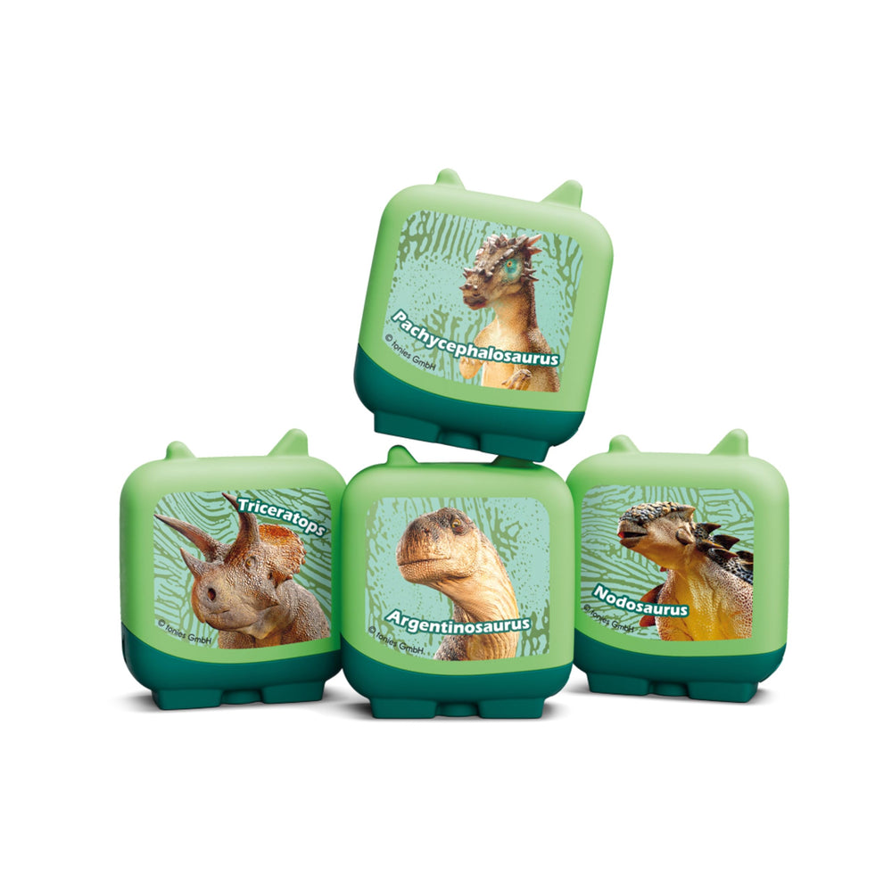 Tonies Gentle Giant Dinosaurs pack cover sparks imaginative adventures.