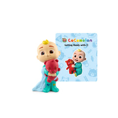 Tonies Getting Ready with JJ figurine close-up showing vibrant character details for imaginative play.