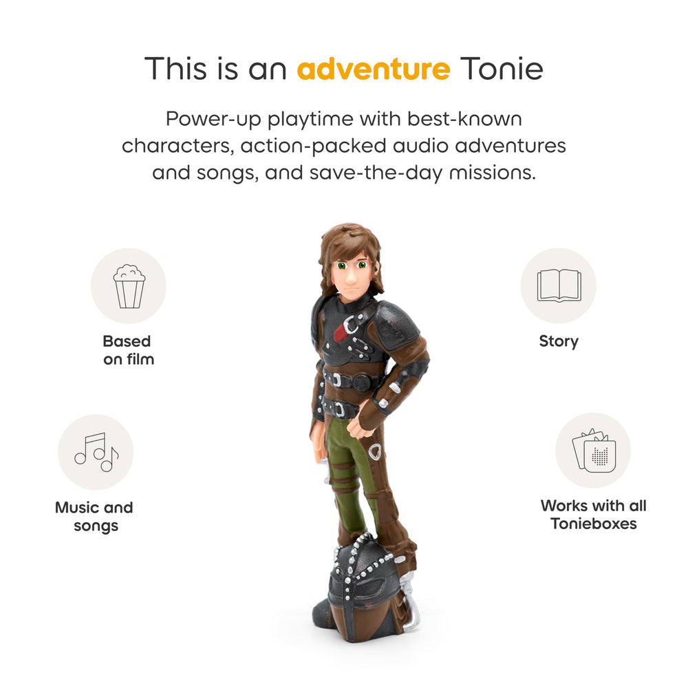 Tonies Hiccup closeup showing durable design for kids' use.