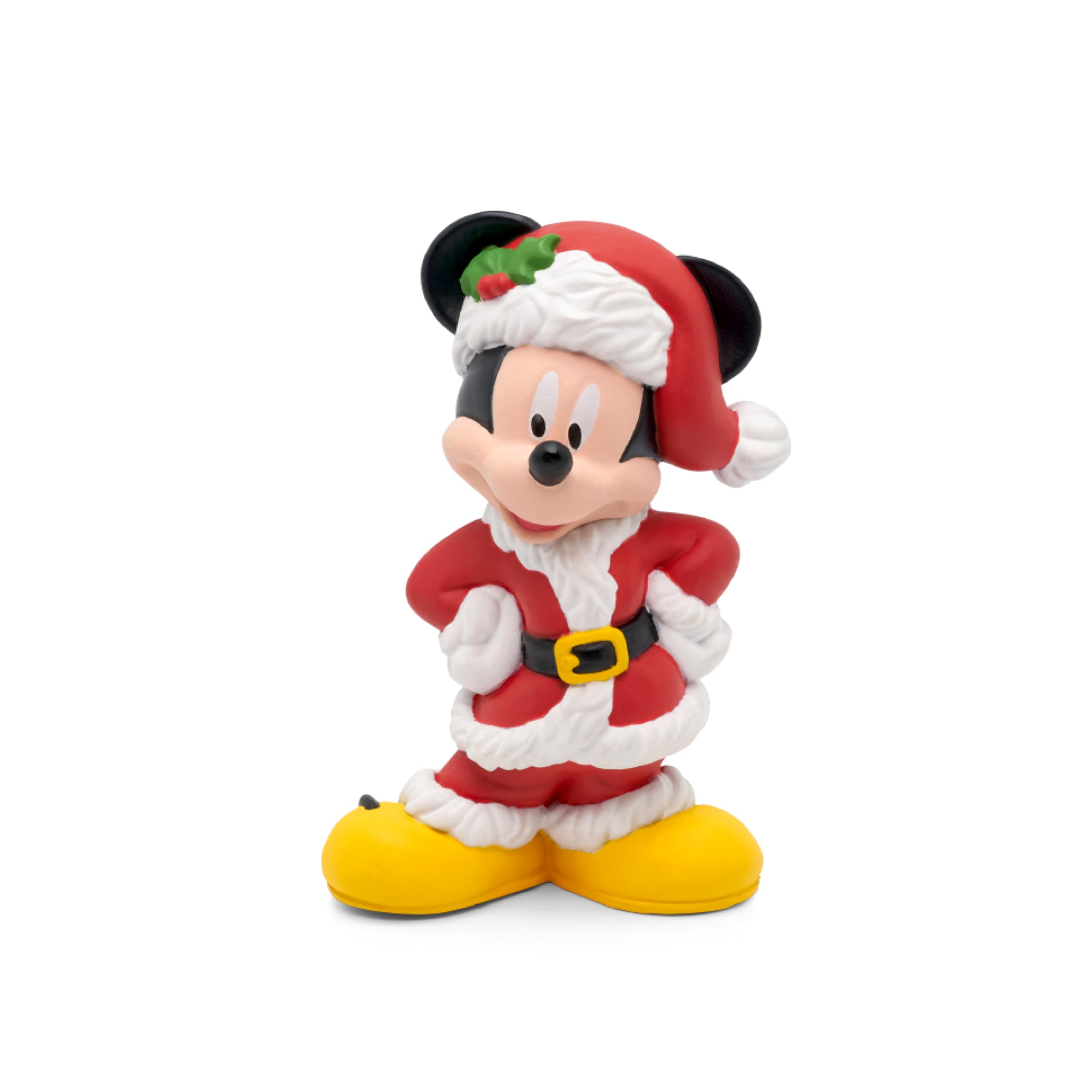 Tonies Holiday Mickey Mouse tracklist with festive songs for family listening.