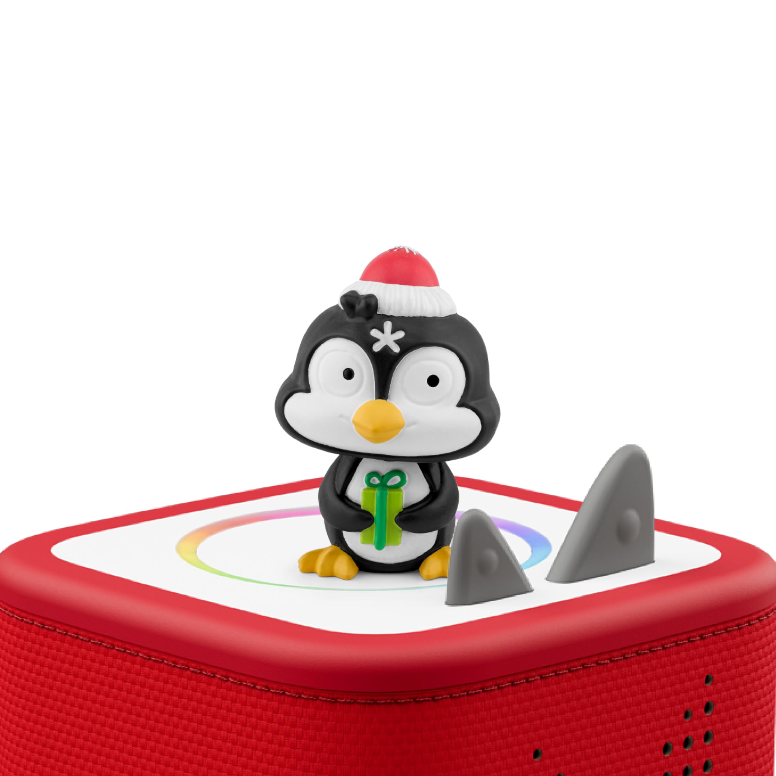 Tonies Holiday Songs packaging highlights 18 tracks and 41-minute runtime.