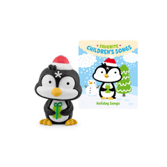 Tonies holiday penguin figurine ready for cheerful playtime.