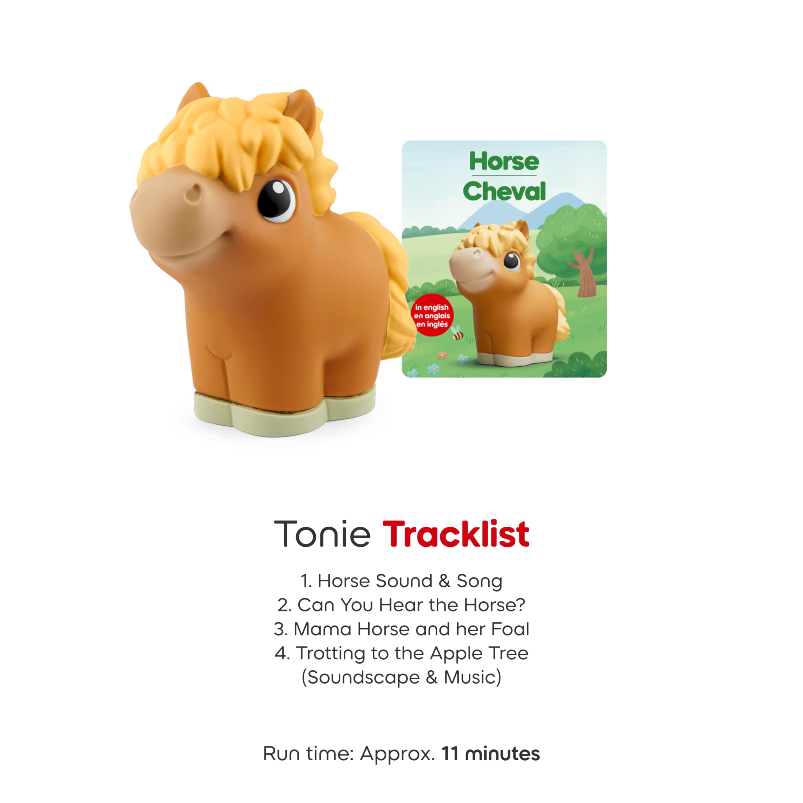 Easy-clean exterior of Tonies My First Tonie keeps playtime tidy and ready.
