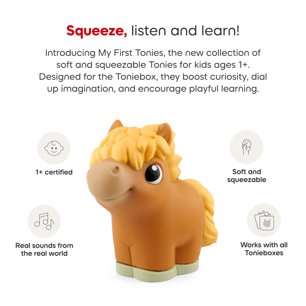 Tonies My First Tonie offers English listening for early language exploration.