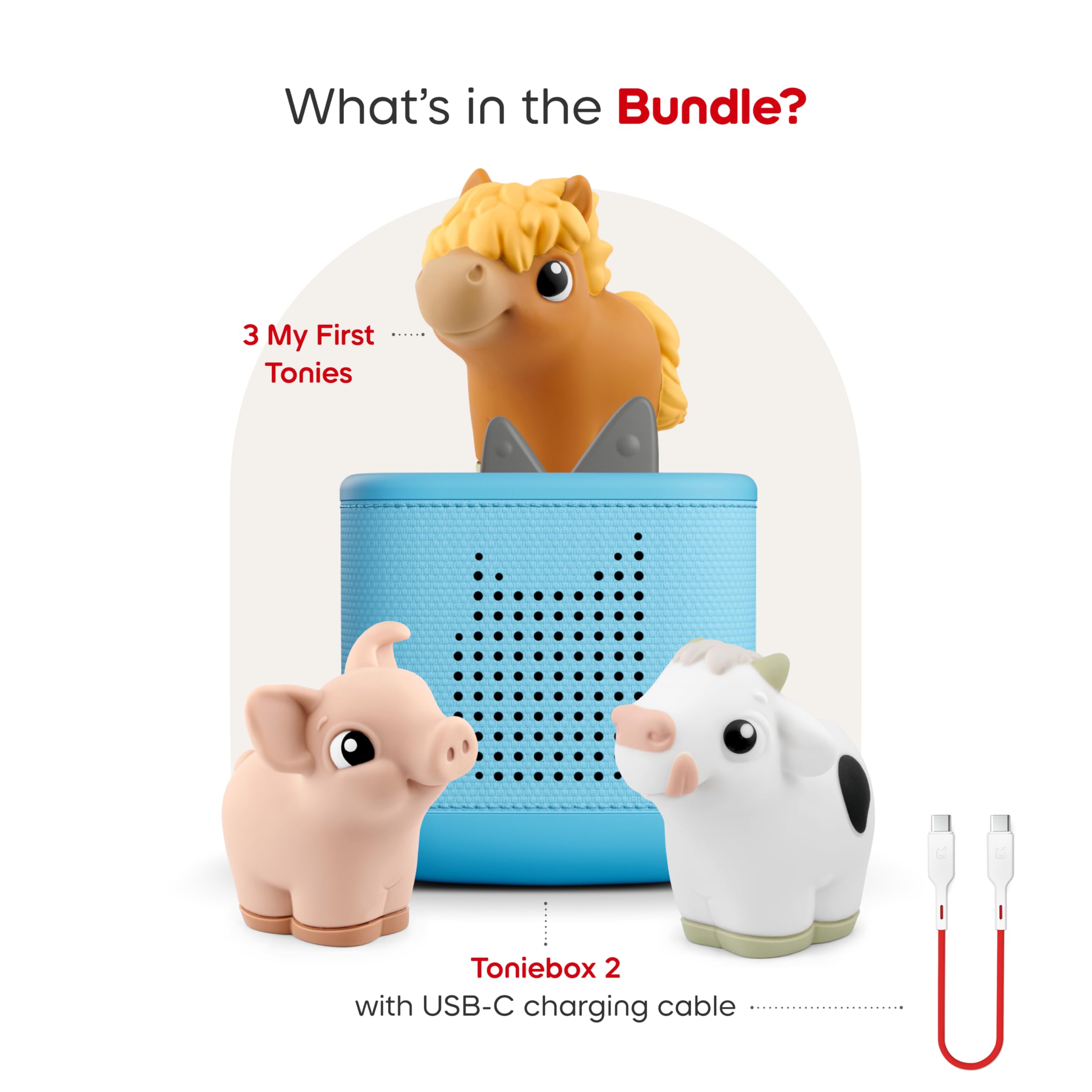 Durable Horse Tonie, ideal for imaginative adventures.