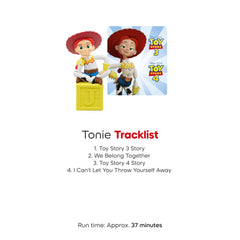 Tonies Jessie on a family shelf for shared storytelling.