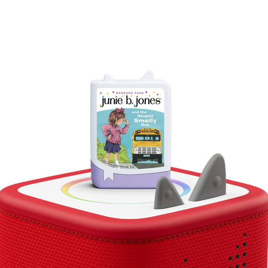 Tonies Junie B. Jones cover art chapter 1, inviting classroom adventures.