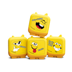 Tonies Kid Comedy Clever Set 4 Pack box with four Tonies for family listening.