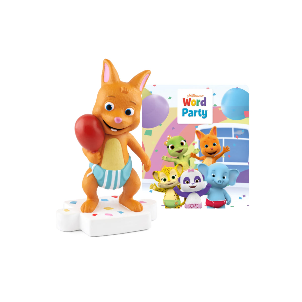 Tonies Kip figurine close-up for engaging early vocabulary through songs.