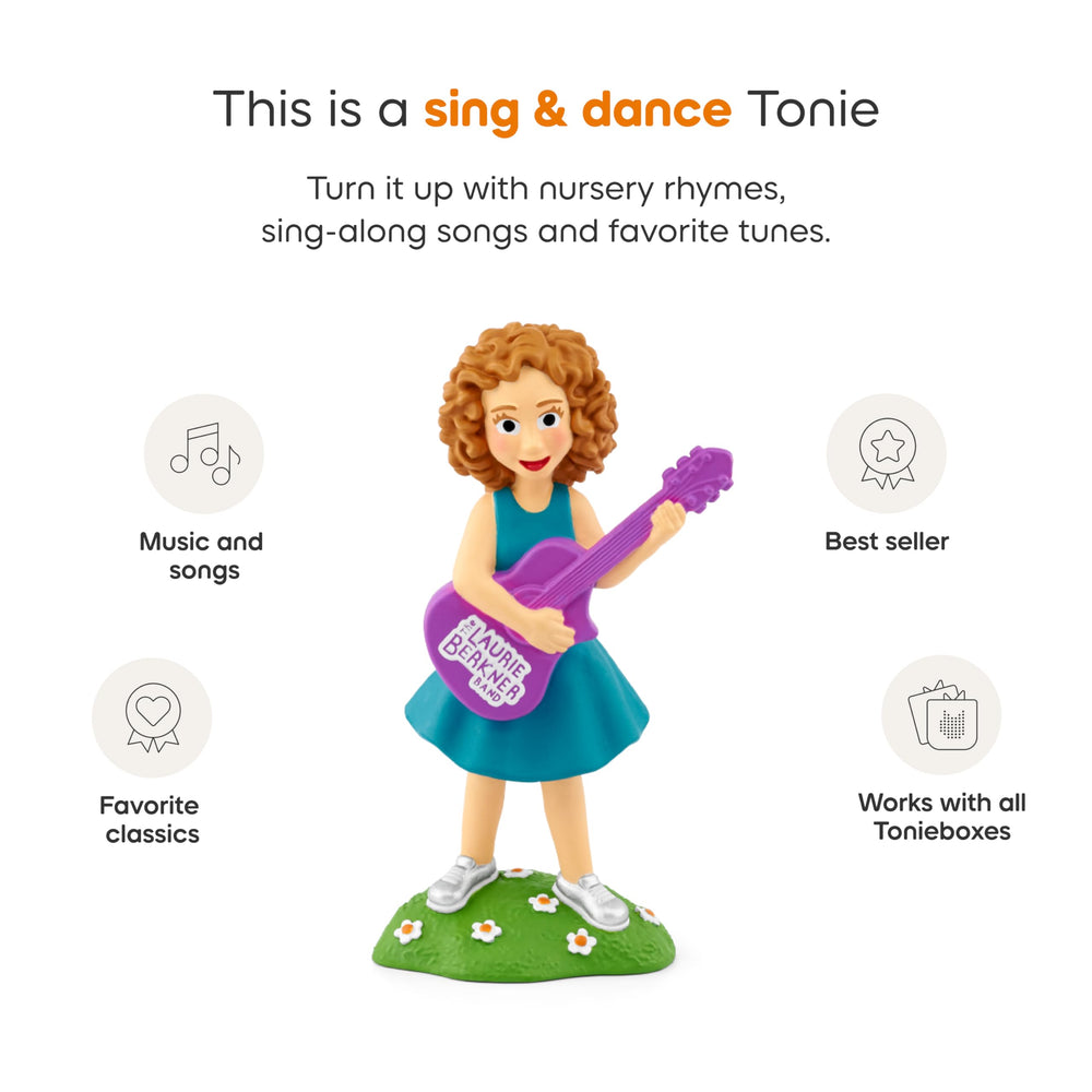 Tonies Laurie Berkner 2 close-up showcases character and detail