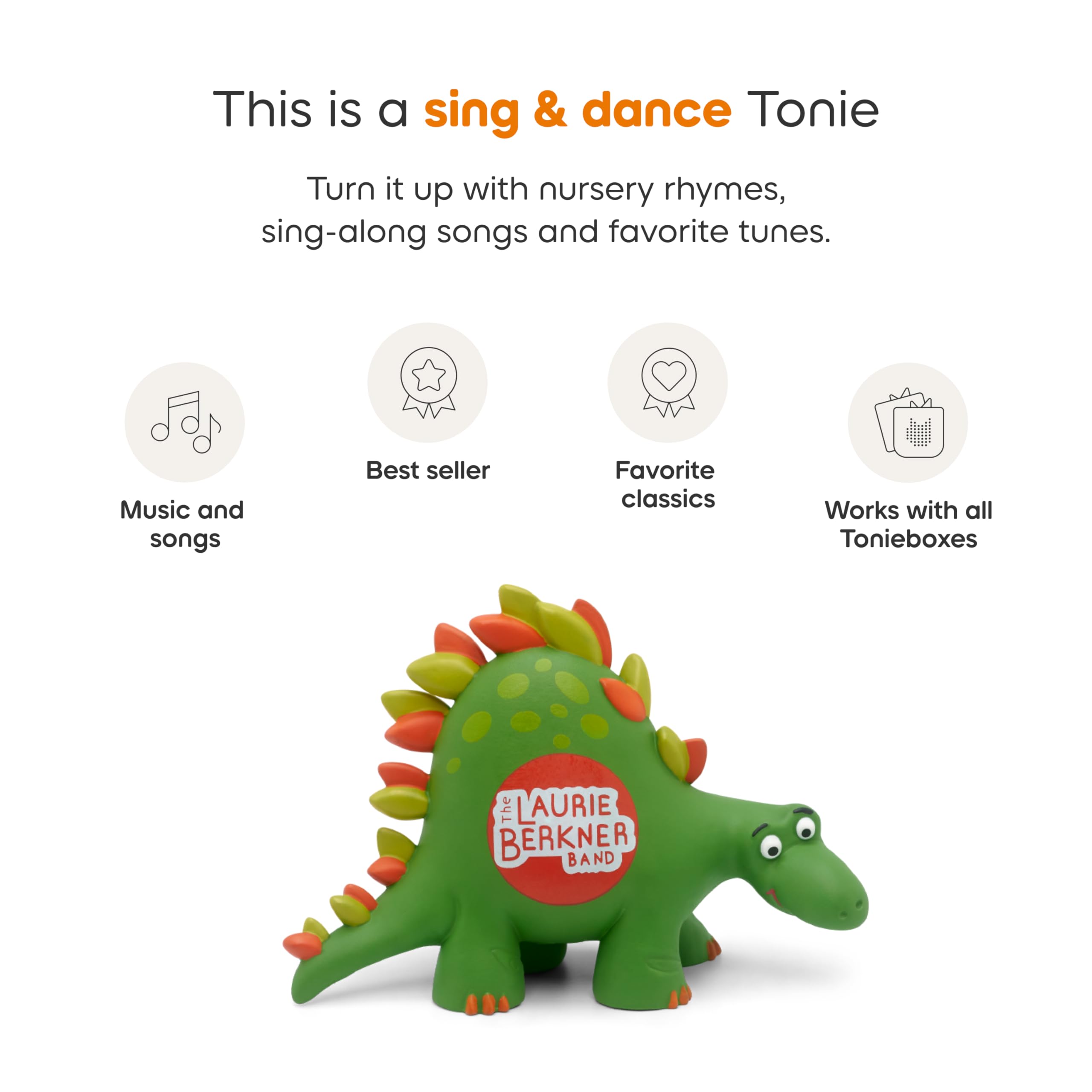 Laurie Berkner toy character designed for imaginative, musical play.