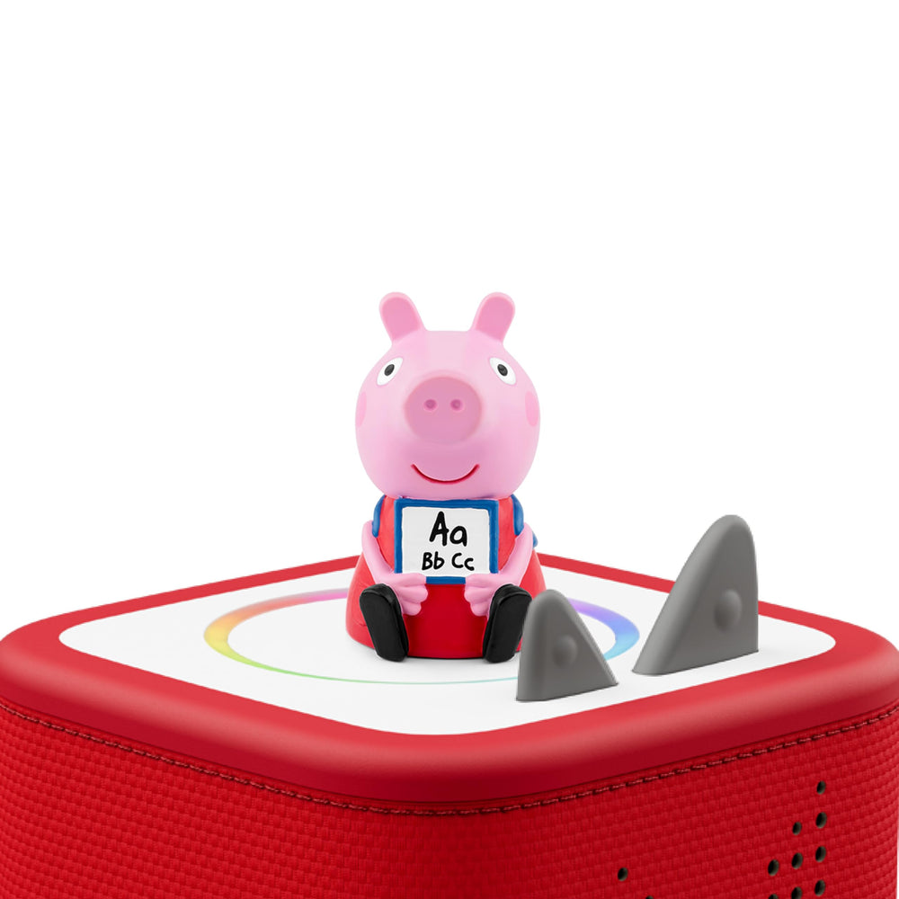 Tonies Learn with Peppa stories set engages kids in storytelling and listening.