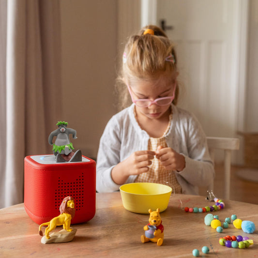Lightning McQueen Tonie figurine ready for story adventures