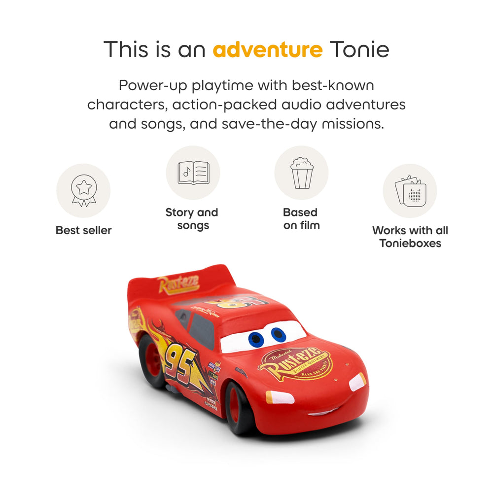 Tonies Lightning McQueen Life is a Highway upbeat driving track