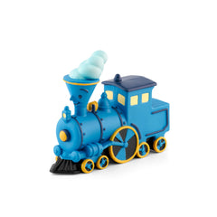 Tonies Little Engine That Could child listening during a bedtime story