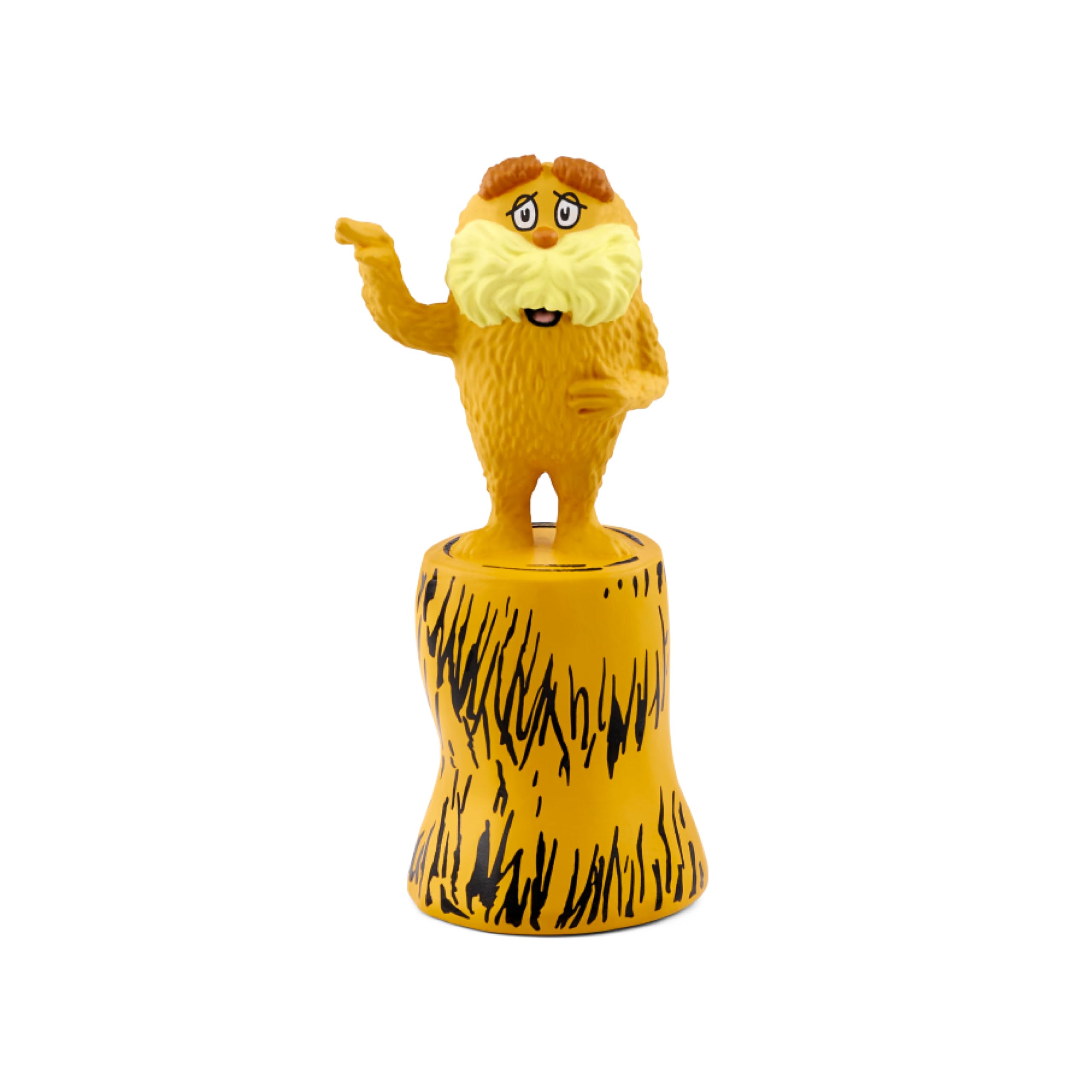 Tonies Lorax close-up showing vibrant colors.