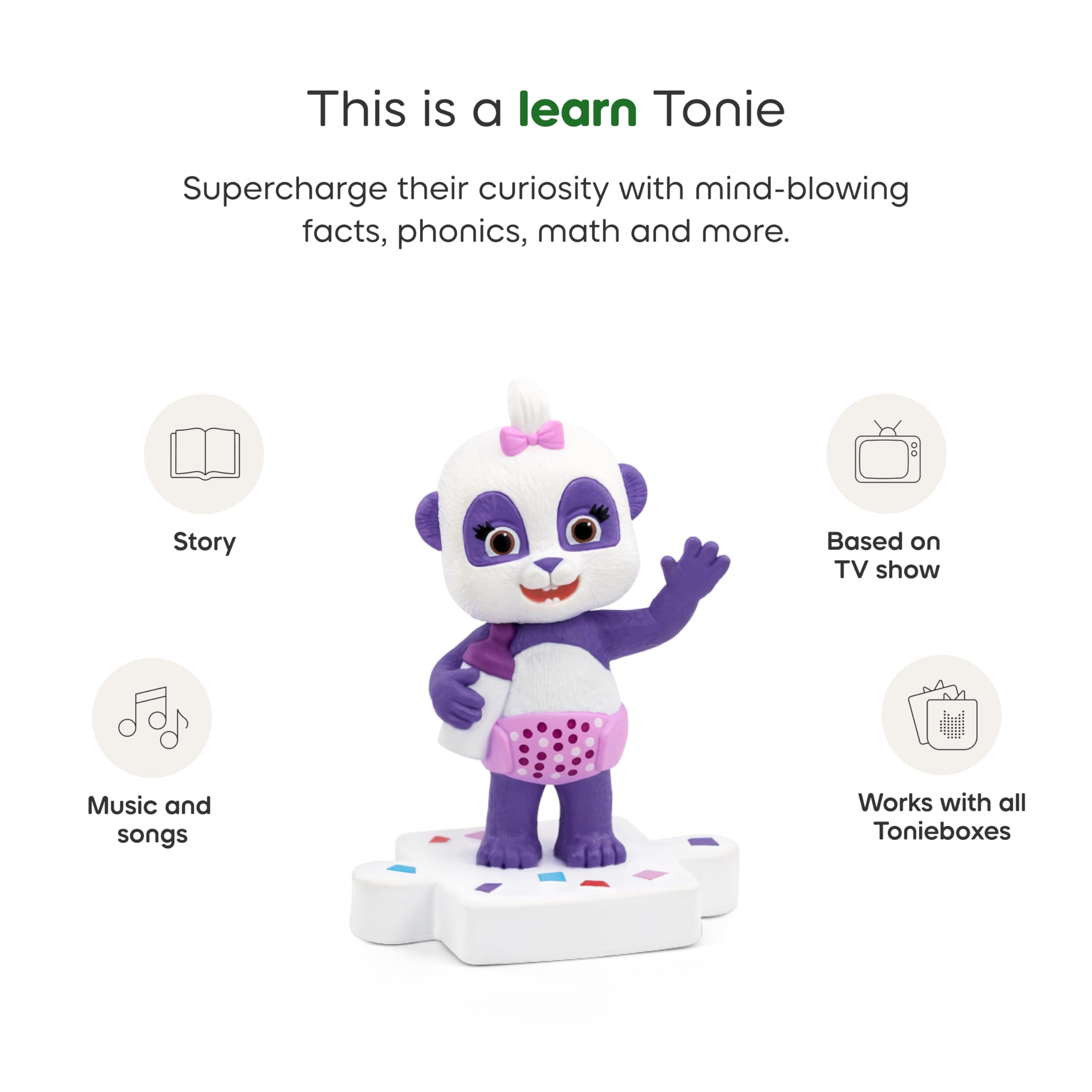 Tonies Lulu song list highlights counting and math themed tunes.