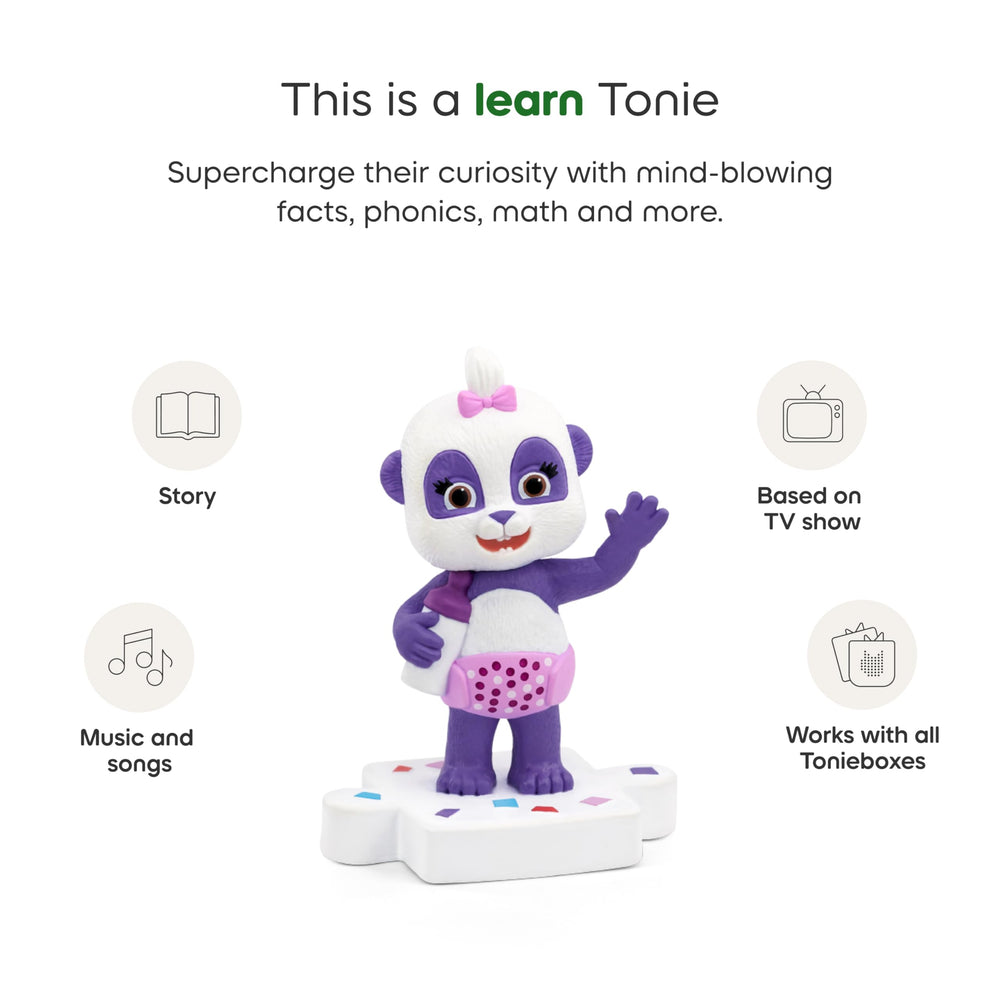Tonies Lulu song list highlights counting and math themed tunes.