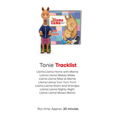 Display packaging for Tonies Mama Llama figurine ready for gifting.