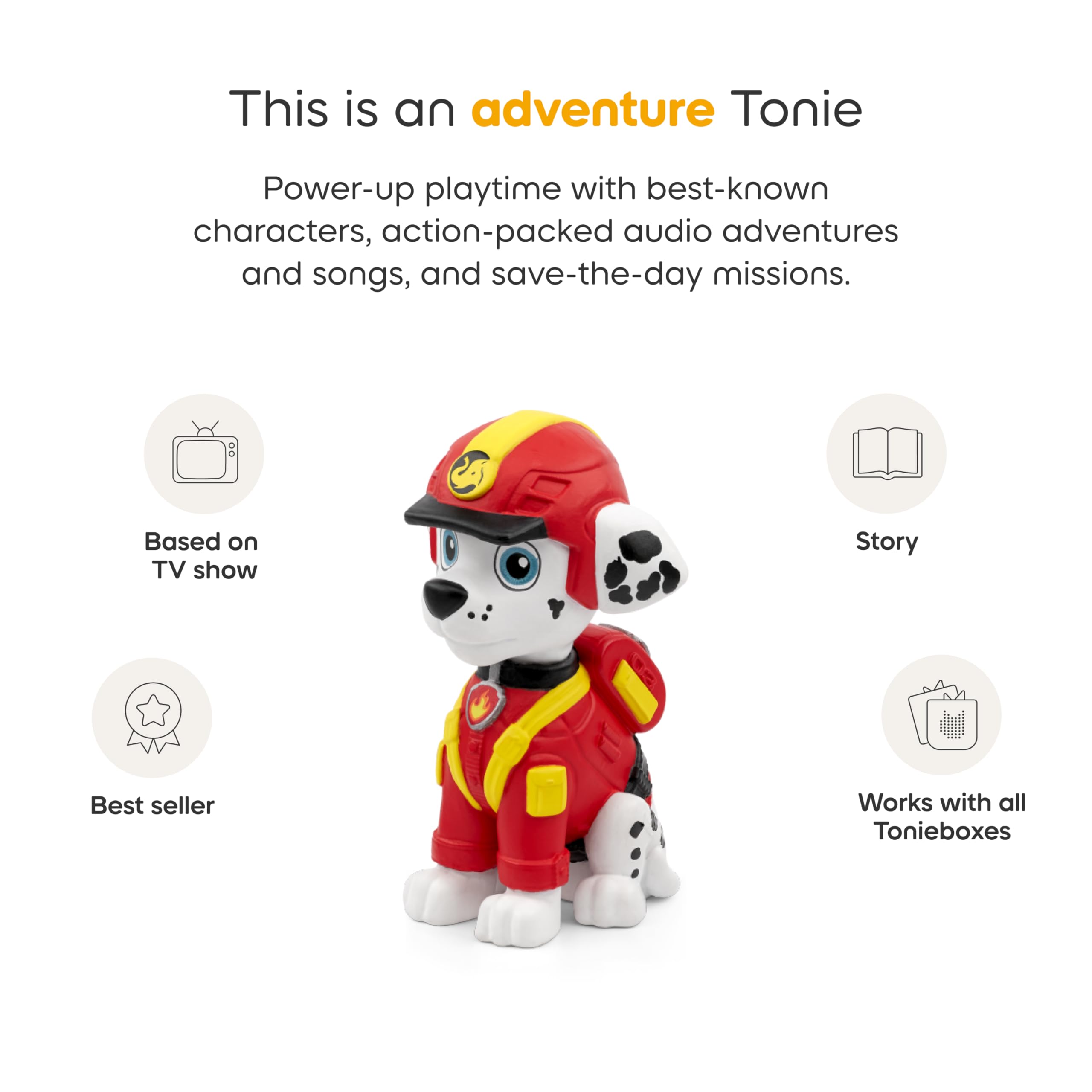 Tonies Marshall with 3 stories and 1 song expands storytelling options.