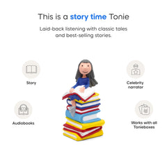 Tonies Matilda 72-minute run time supports focused listening sessions.