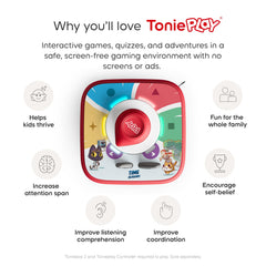 Tonies Medieval kingdom with jousting princess illustrates heroic quests and problem solving.