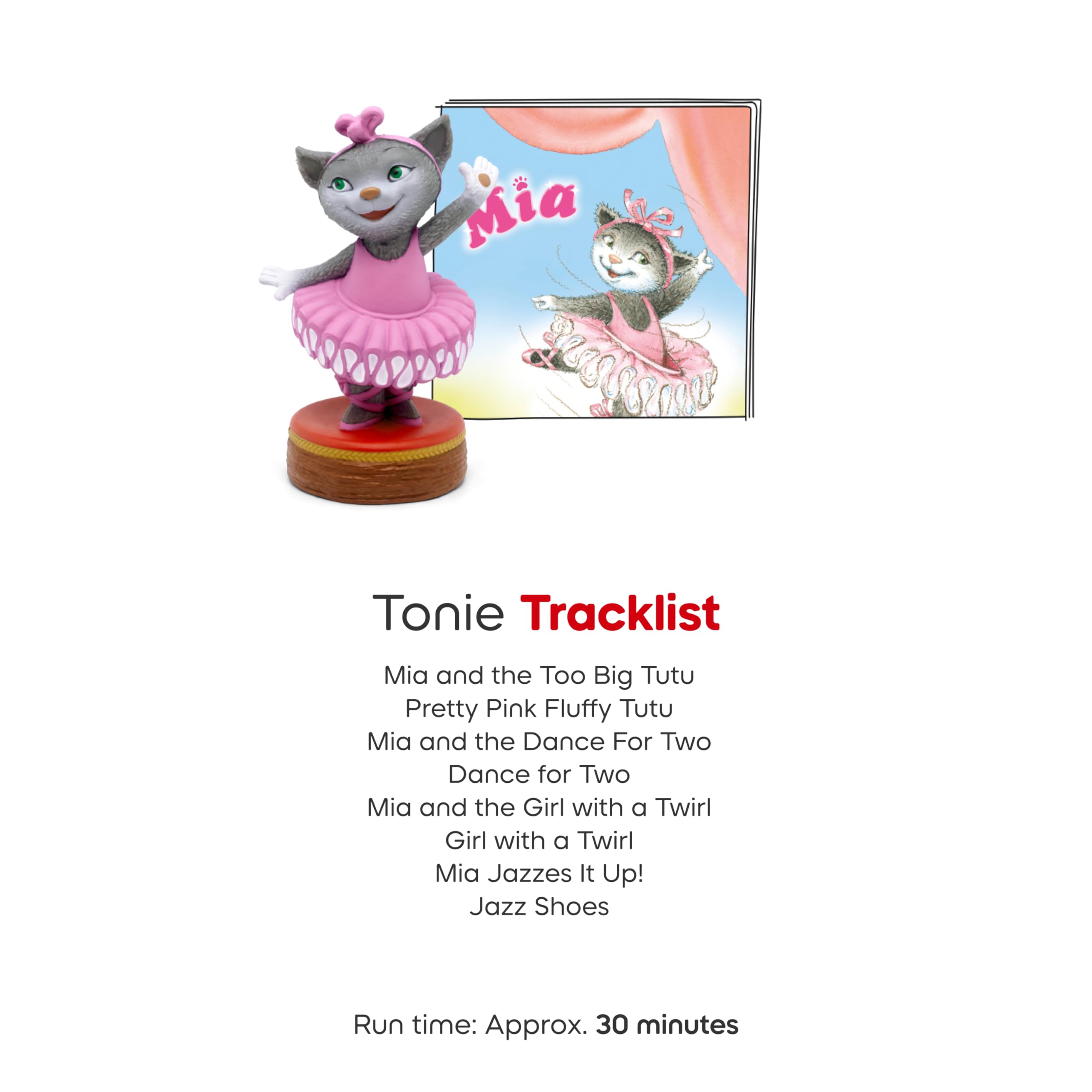Tonies Mia jazzes it up song fuels energy for creative play.