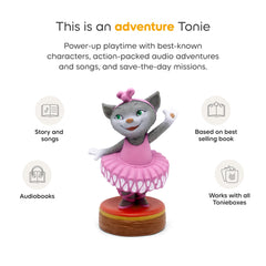 Tonies Mia story Mia and the Too Big Tutu invites friendship and empathy.