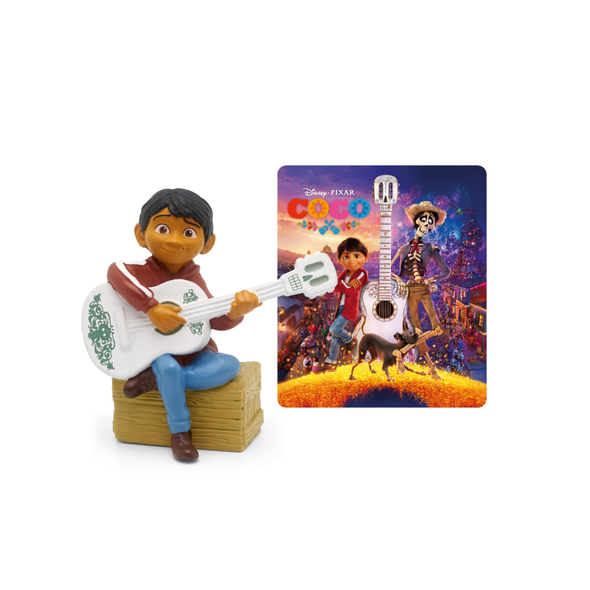 Tonies Miguel figurine from Coco ready for imaginative play and music.