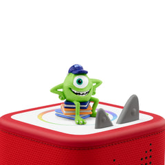 Tonies Mike Wazowski story cover sparks MU adventures for kids.