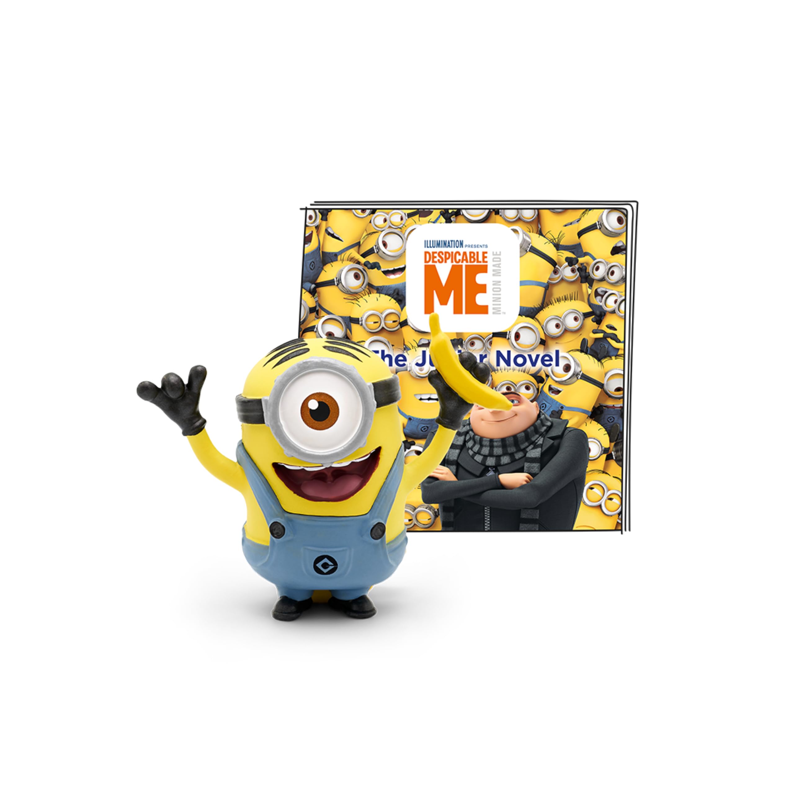 Tonies Minions figurine from Despicable Me is ready for imaginative play.