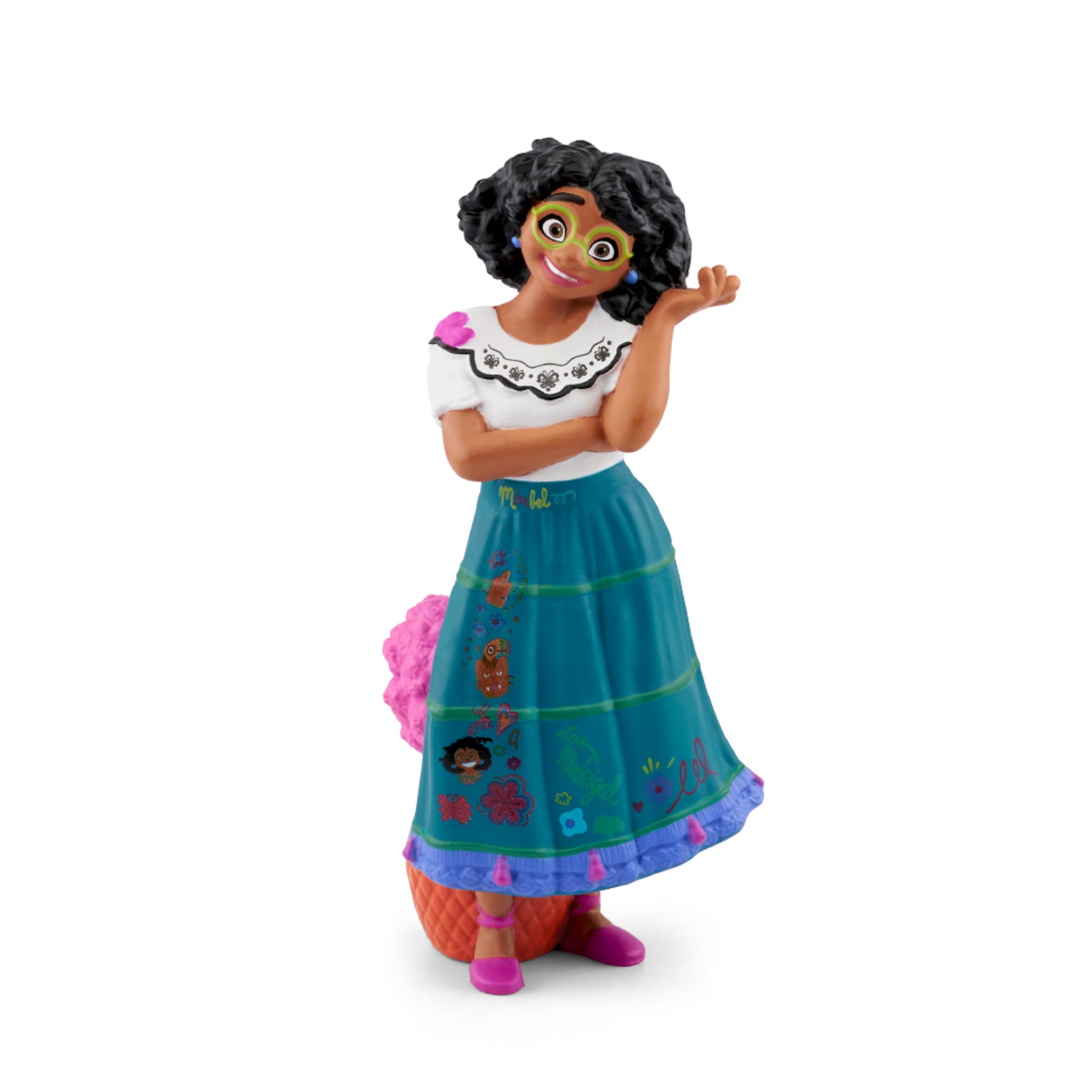 Tonies Mirabel Encanto figurine on display highlighting collectible design and appeal.