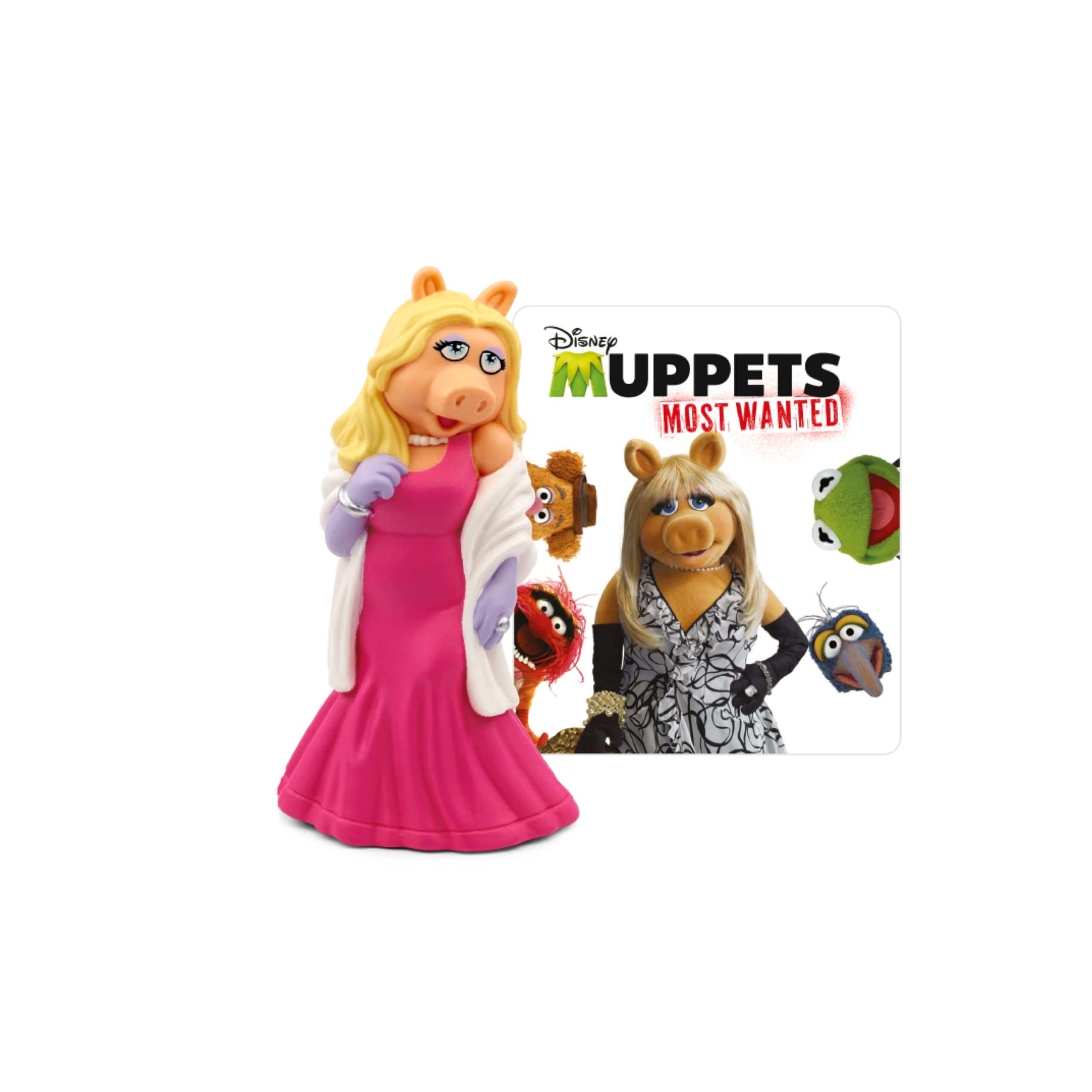 Tonies Miss Piggy figurine front view for interactive playtime with Toniebox