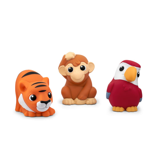 Tonies My First Jungle Set Monkey: soft, squeezable figure enriching imaginative play and early language exposure.