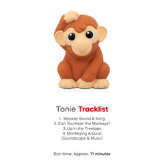 Tonies My First Jungle Set Soft Texture: squishy surface invites touch for safe, beginner handling.