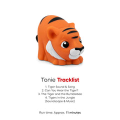 Tonies My First Jungle Set Squeezable Design: ergonomic shape supports tiny hands during play.