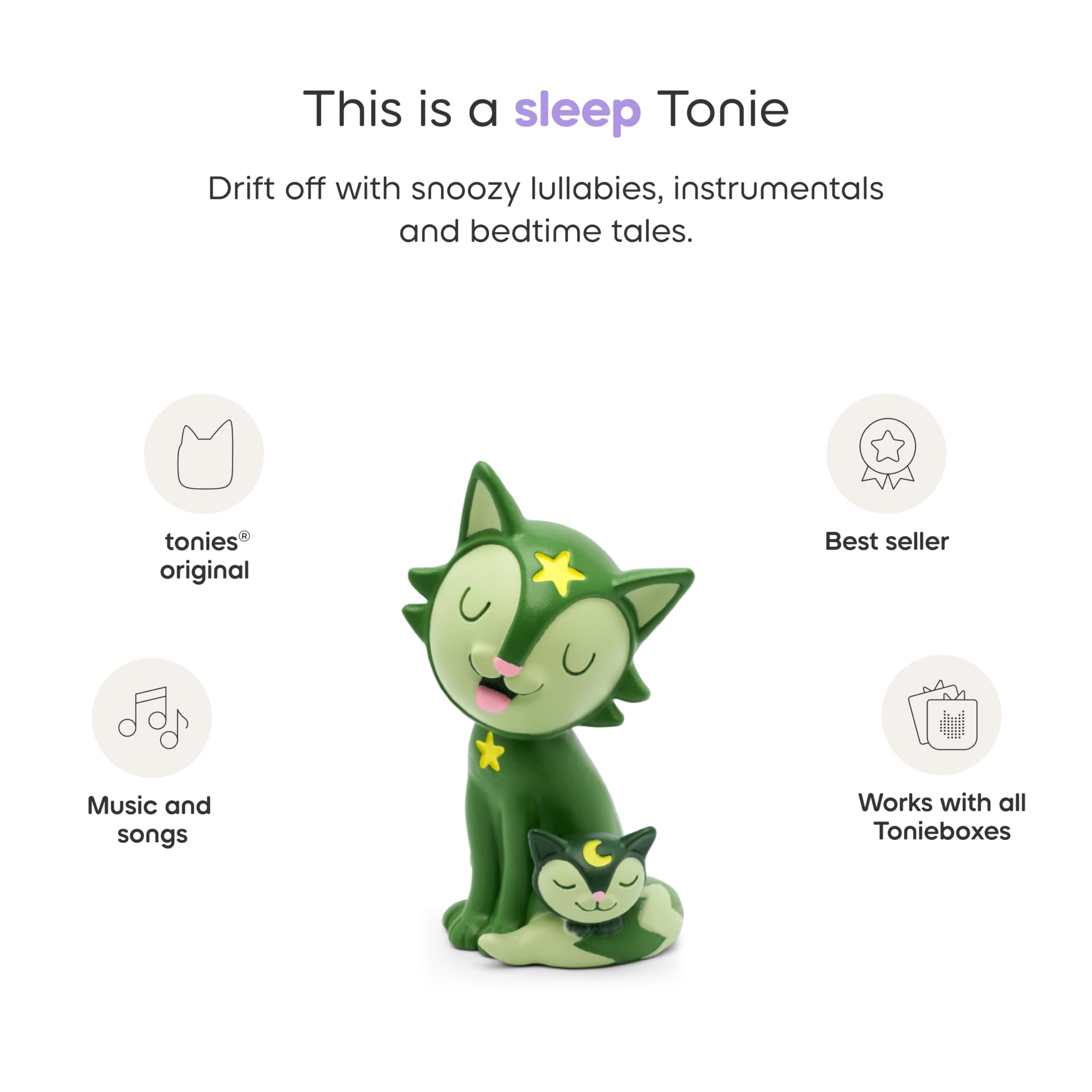 Tonies nature sounds toy in its packaging highlights a ready-to-use nap aid.