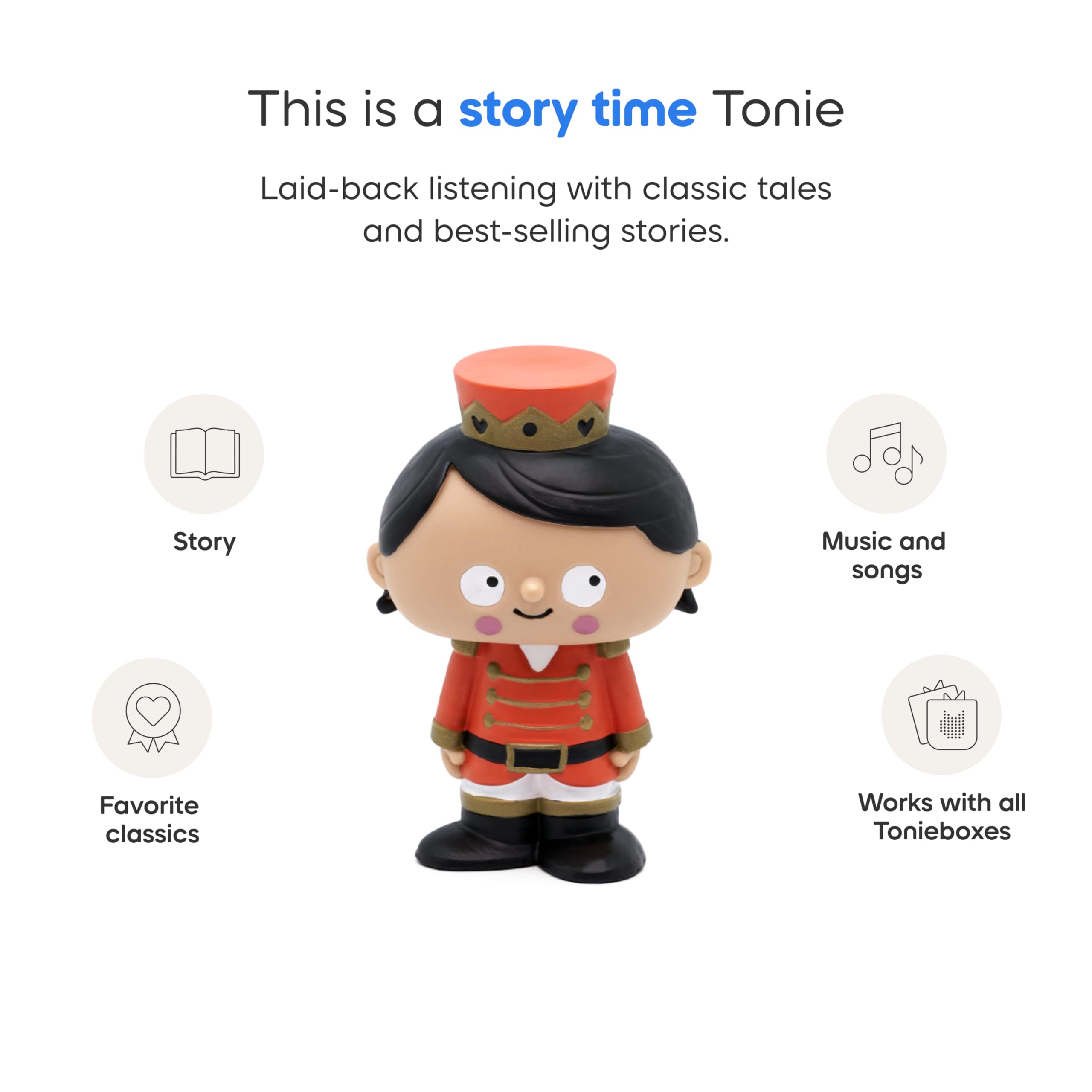 Tonies Nutcracker Pas de Deux image encourages rhythm exploration.