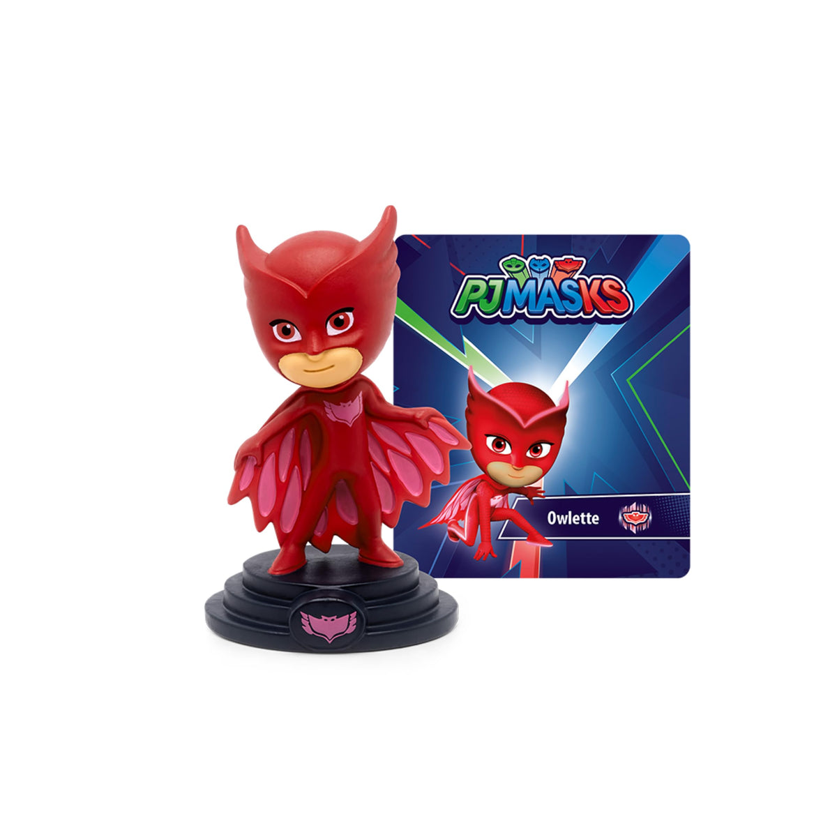 Tonies Owlette figurine with PJ Masks for imaginative play and storytelling.