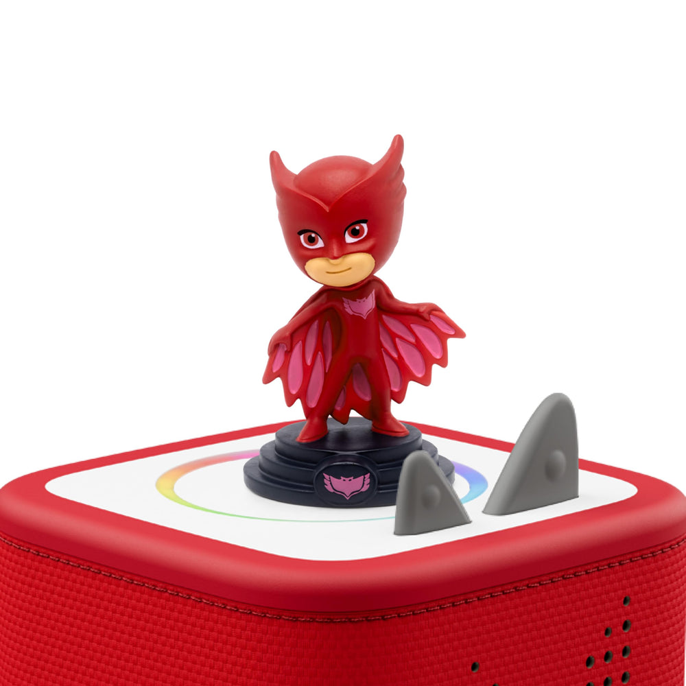 Tonies Owlette wings extended for action-filled pretend play.