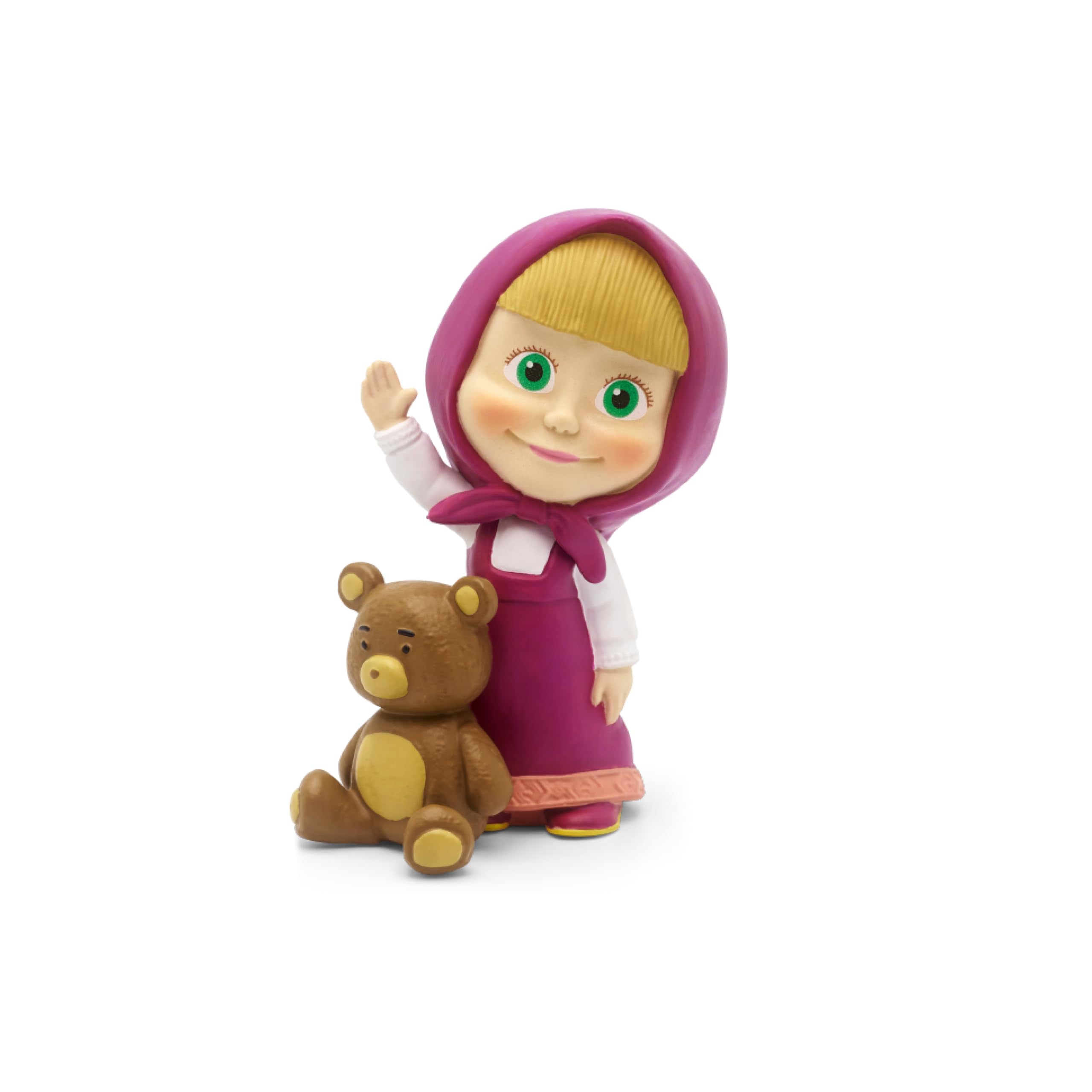 Tonies packaging for Masha and the Bear with included songs.