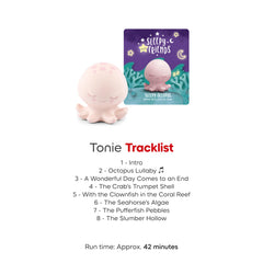 Packaging of Tonies Sleepy Friends with Sleepy Octopus character