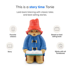Tonies Paddington jacket detail highlighting character charm