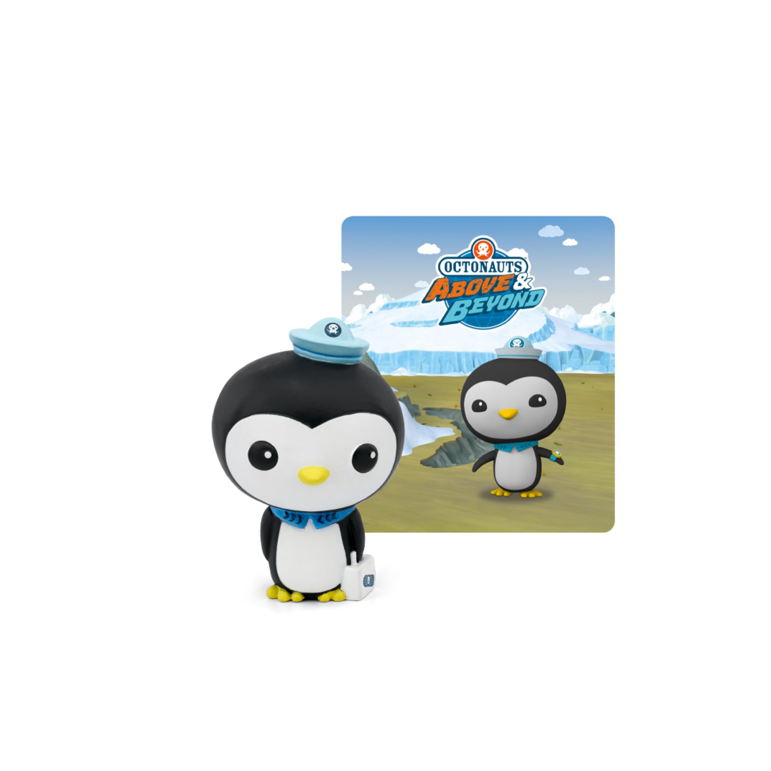 Tonies Peso audio play character with Octonauts closeup for engaging storytelling on Toniebox