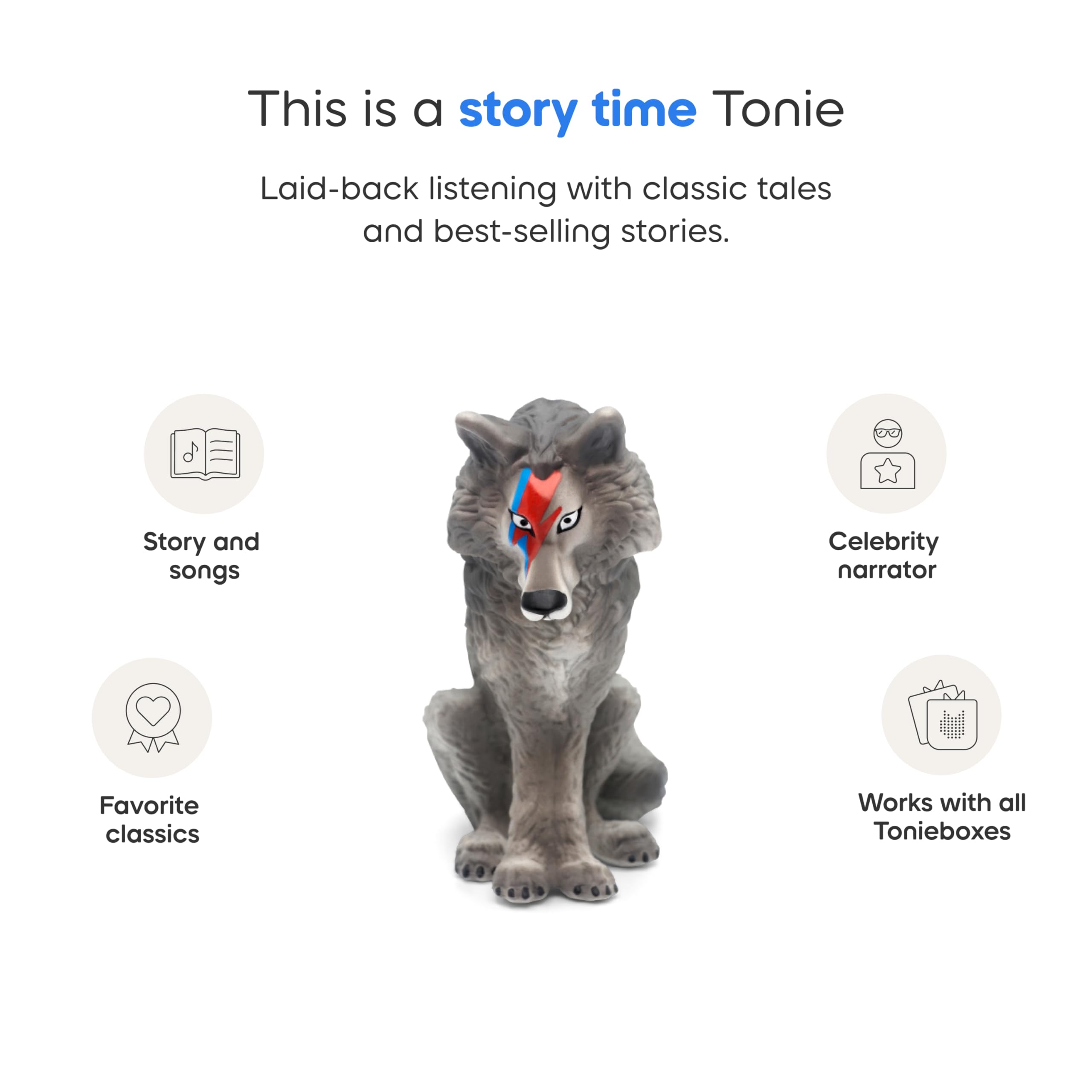 Tonies Philadelphia Orchestra narration with celebrity voices enhances listening experiences.