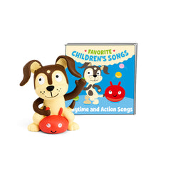 Tonies Playtime Puppy figurine close-up, inviting imaginative play.