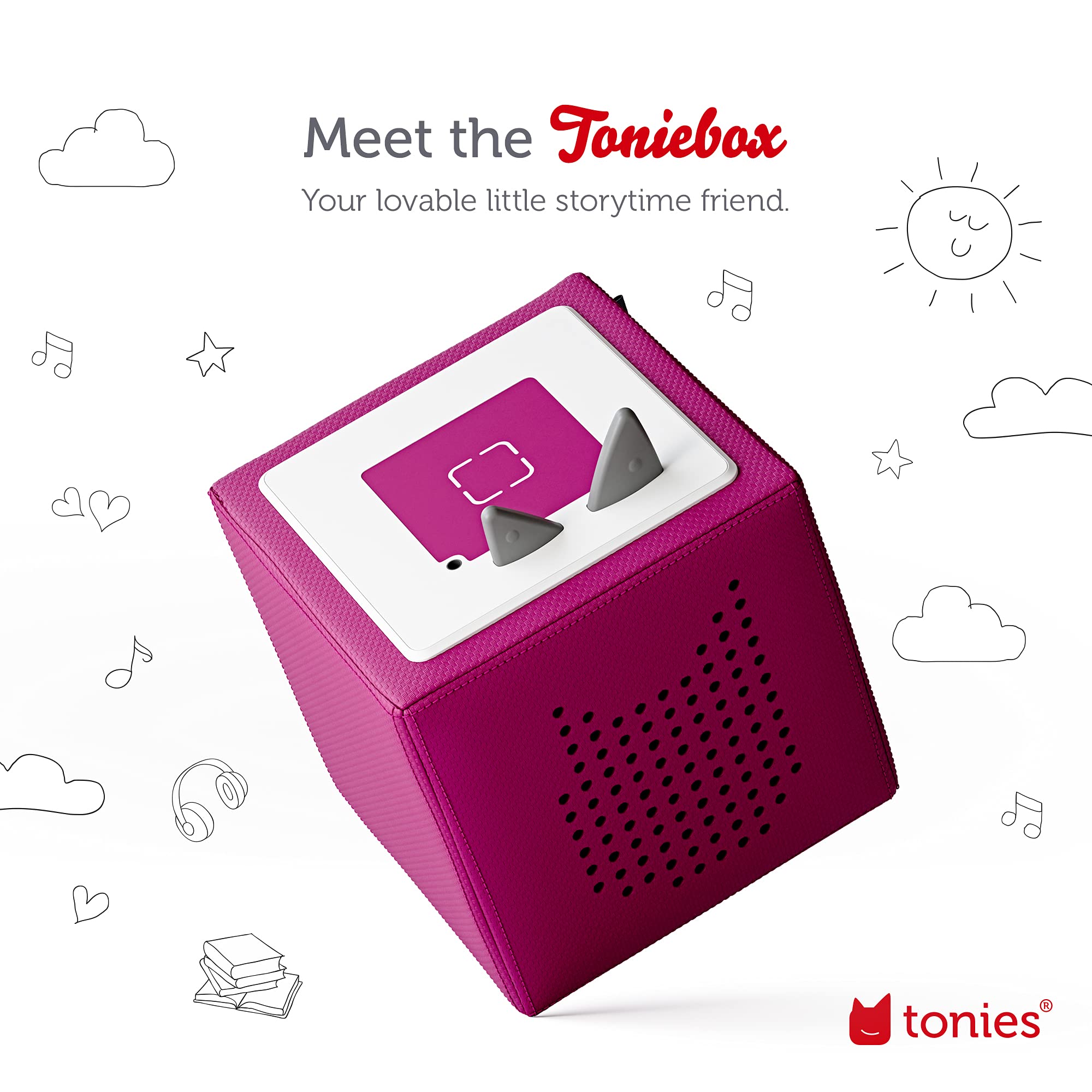 Playtime Puppy Tonie on Toniebox enabling musical playtime.