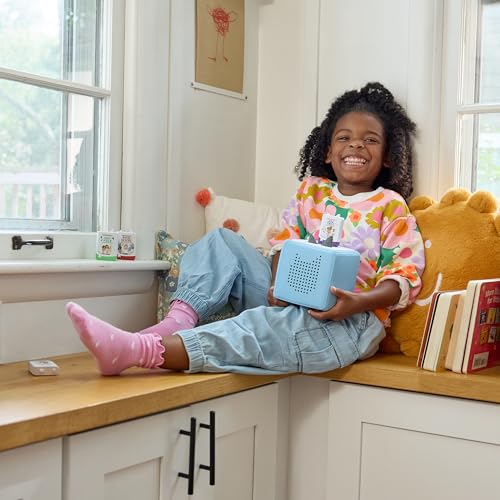 Tonies family storytime snapshot showcasing accessible audio for households.